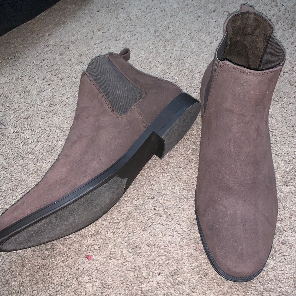 Brown Suede Dress Shoes